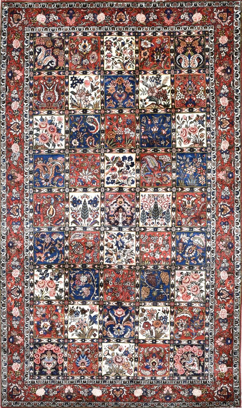 Persian Bakhtiari Multi, 4′10″ × 8′2″