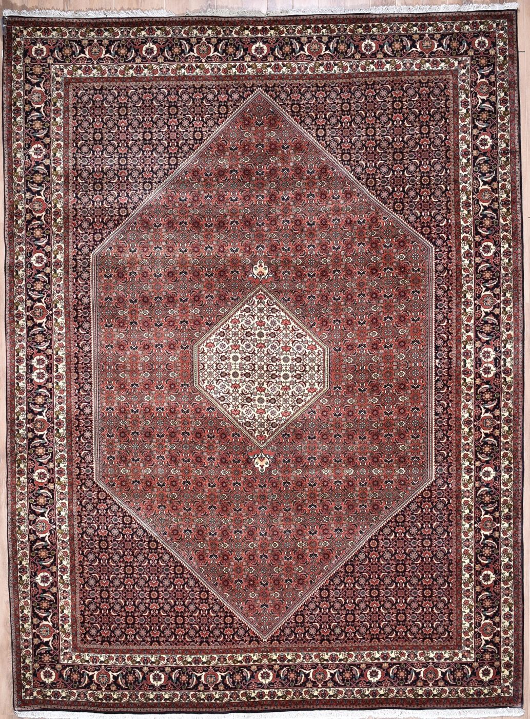 Persian Bijar Rust, 8′2″ × 11′0″