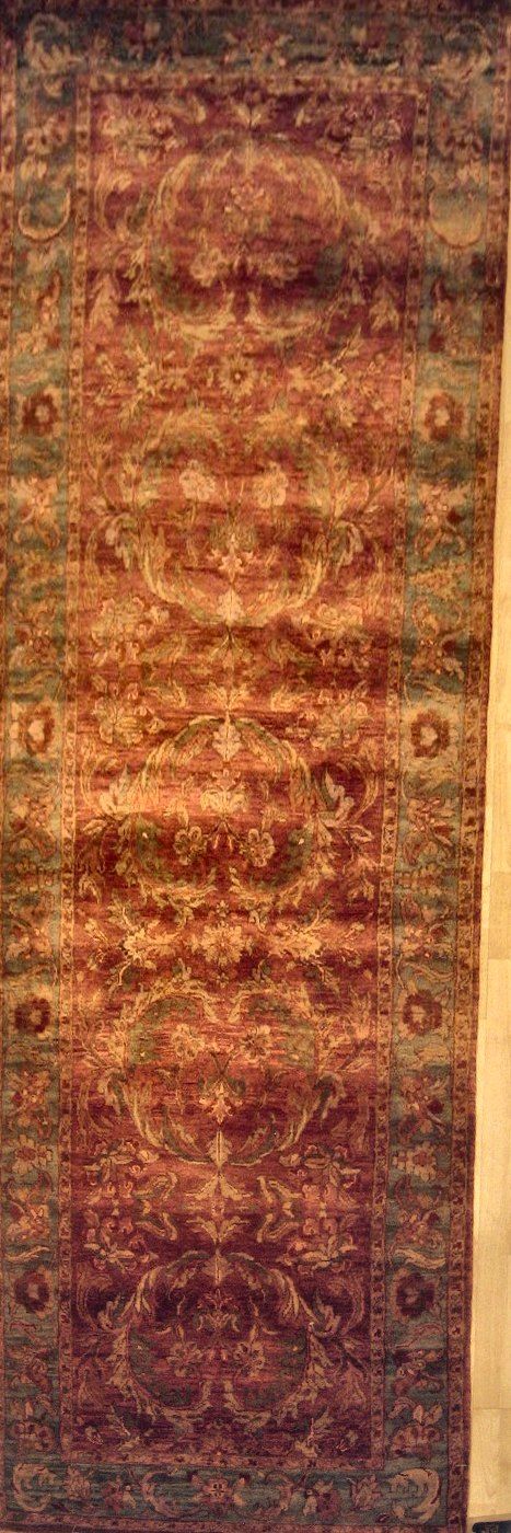 Agra Burgundy, 4′0″ × 12′0″