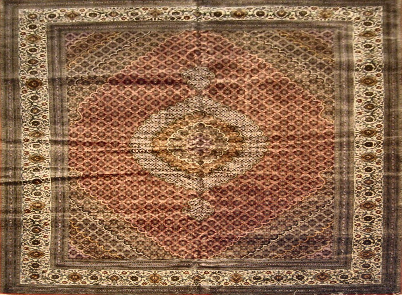 Tabriz Salmon, 8′3″ × 11′3″