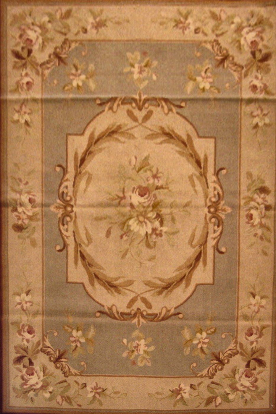 Aubusson L.Blue, 4′0″ × 6′0″