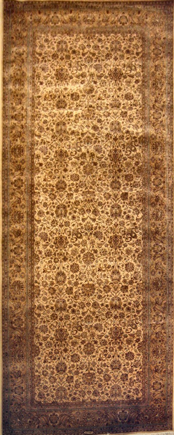 Tabriz Cream / Gold, 6′1″ × 15′2″