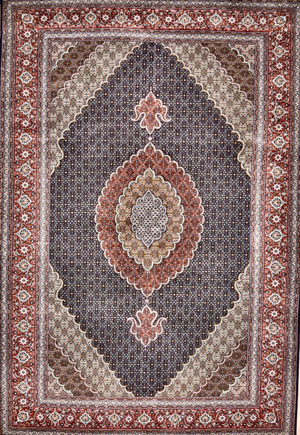 Tabriz Navy, 6′9″ × 10′0″