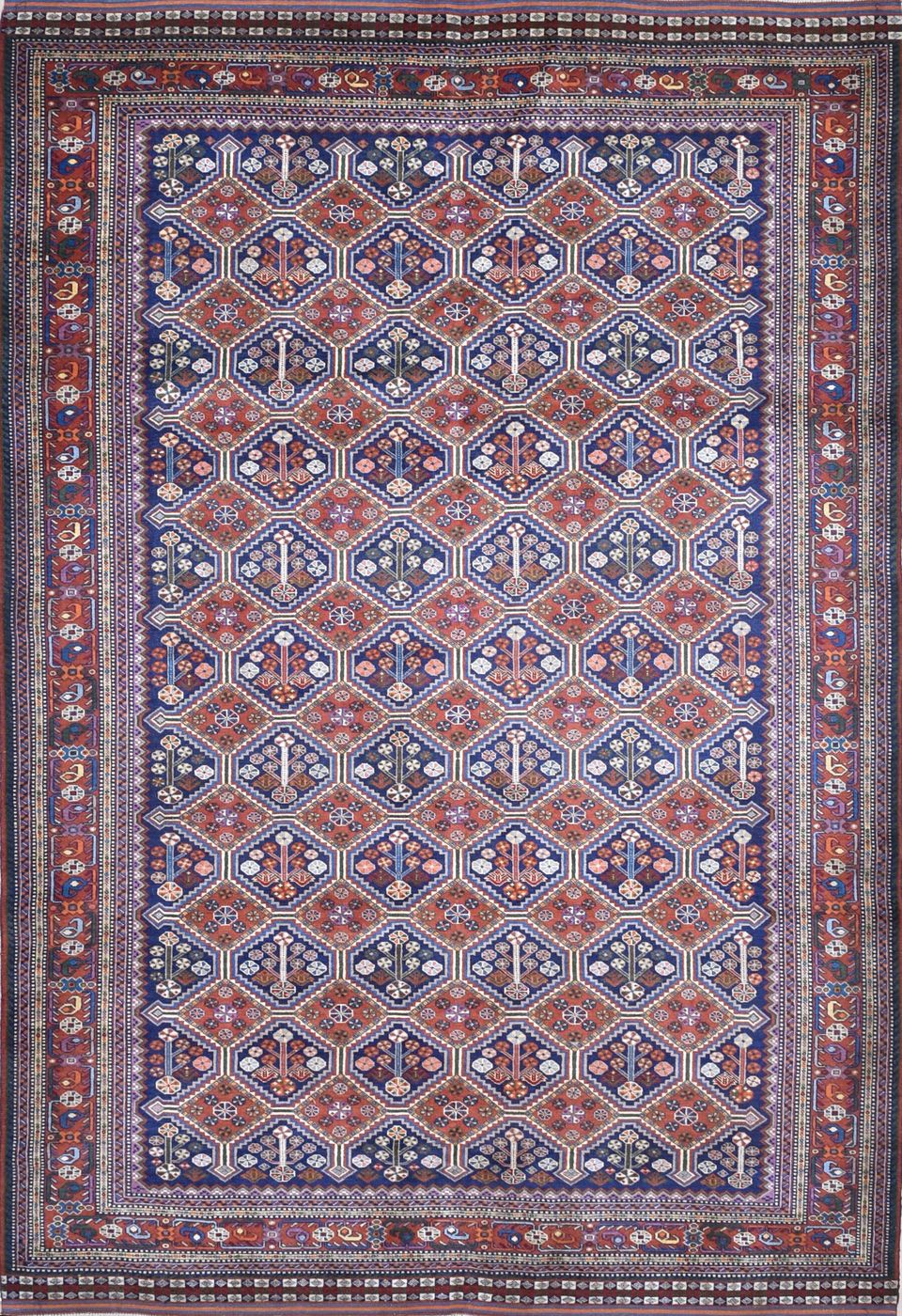 Shirvan Namdar Multi, 6′9″ × 9′7″