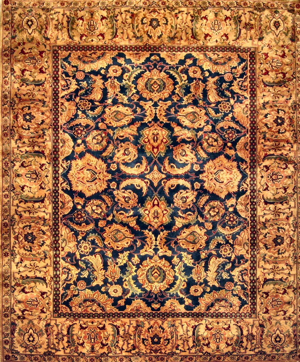 Agra Blue / Fawn, 6′6″ × 7′10″