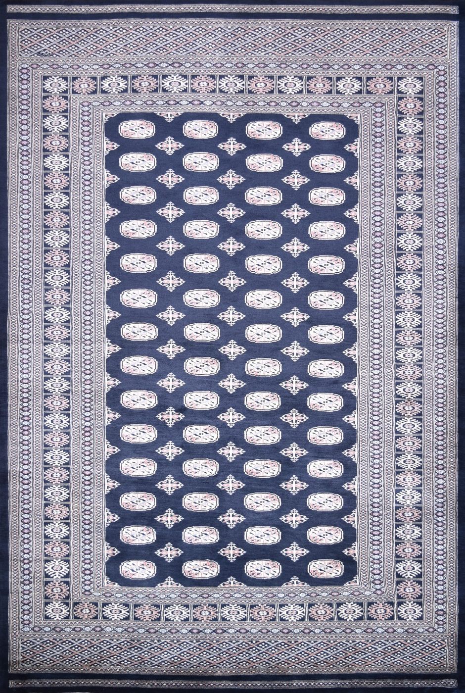 Bokhara Black, 6′3″ × 9′4″