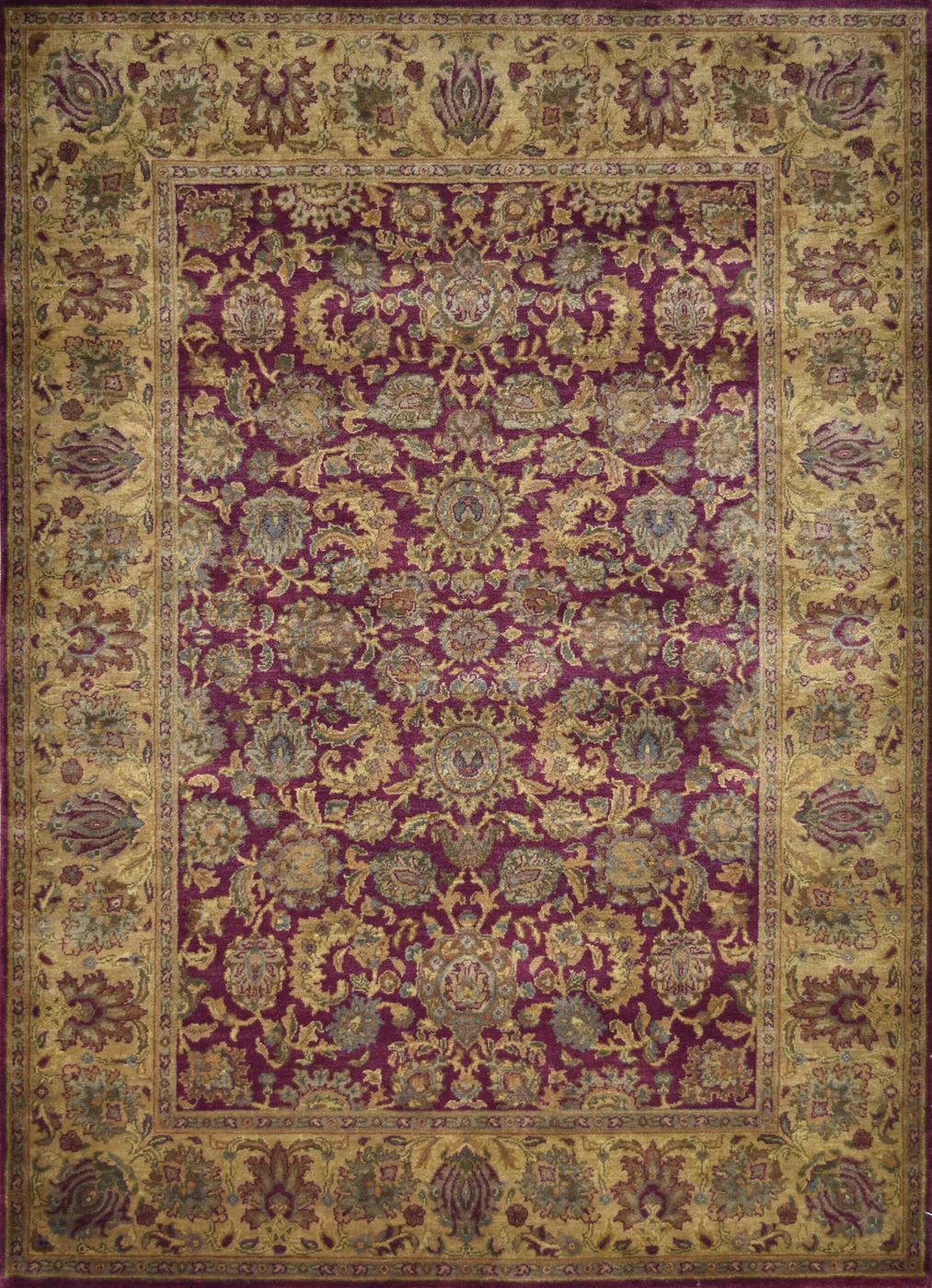 Agra Red / Gold, 5′0″ × 7′0″