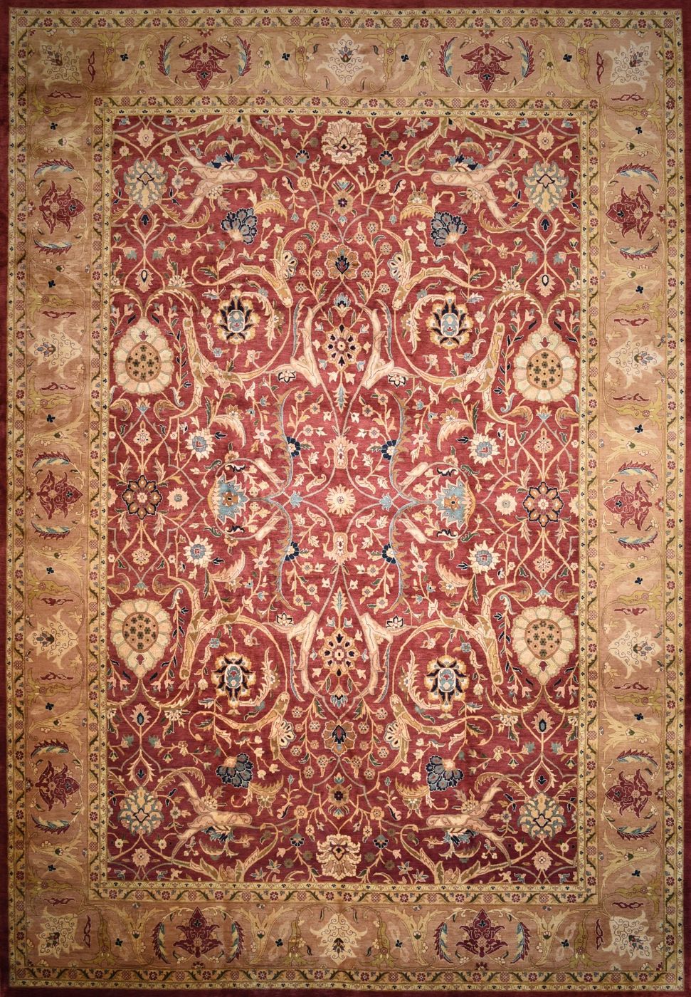 Safron Agra S161 Red, 12′3″ × 17′9″