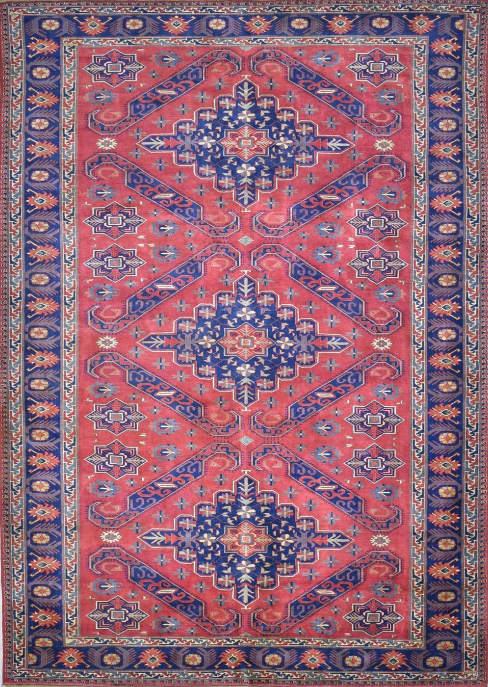 Shirvan Red, 7′0″ × 9′11″