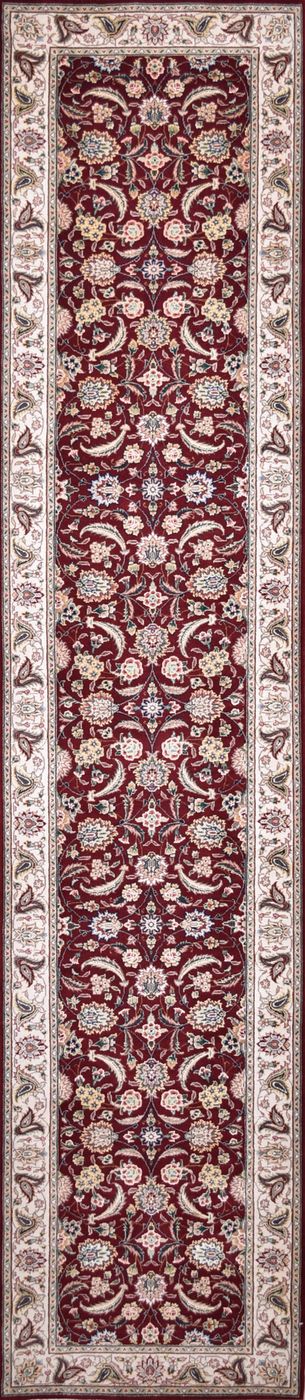 Gulbaf Tabriz Burgundy/Ivory