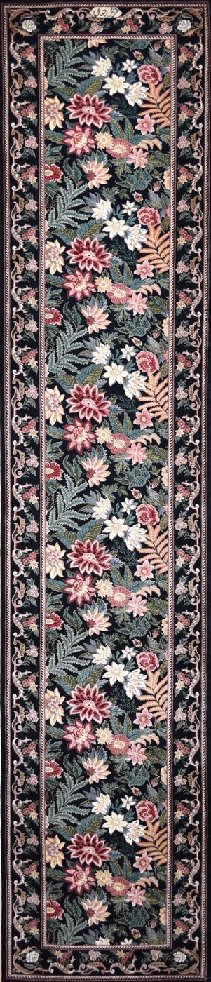 Shalimar Bessarabian Black/Black, 2′6″ × 12′0″