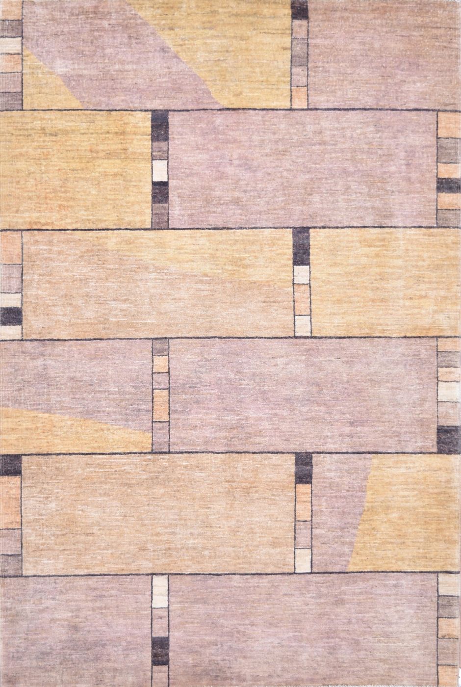 Silk Road 1306 Beige, 4′0″ × 5′10″