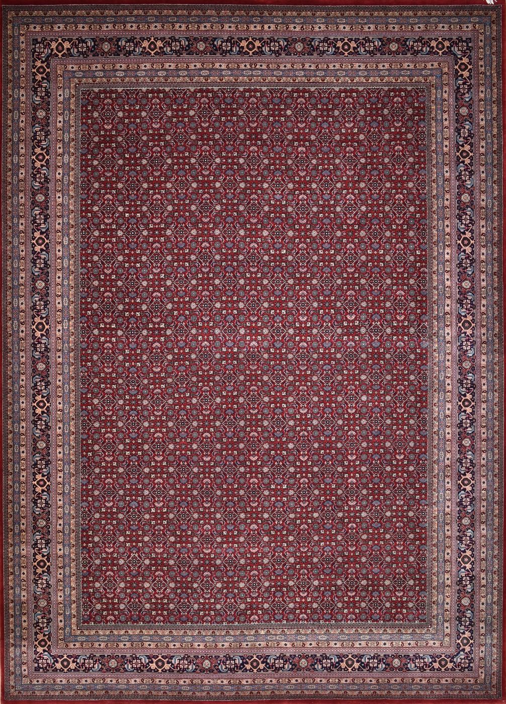 Herati Red & Navy, 10′0″ × 14′2″
