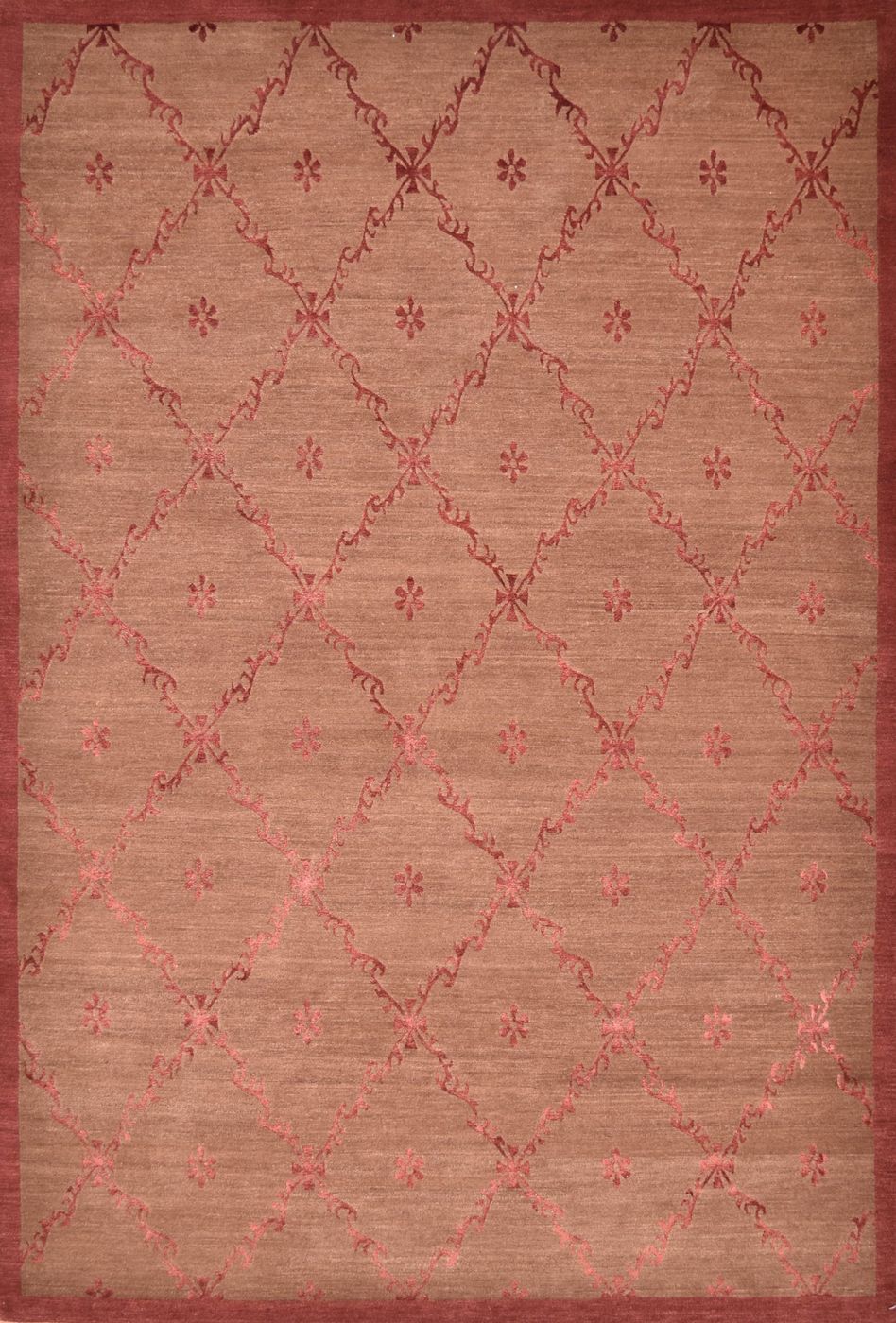 An example of a tibetan weave rug