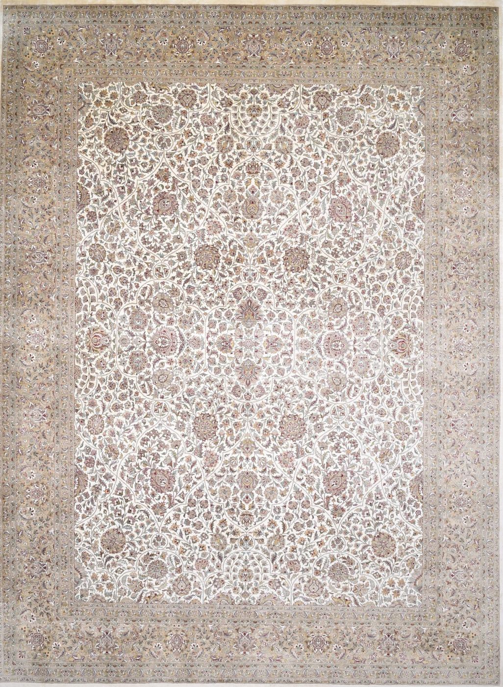 Tabriz Savaan Ivory, 9′0″ × 12′3″
