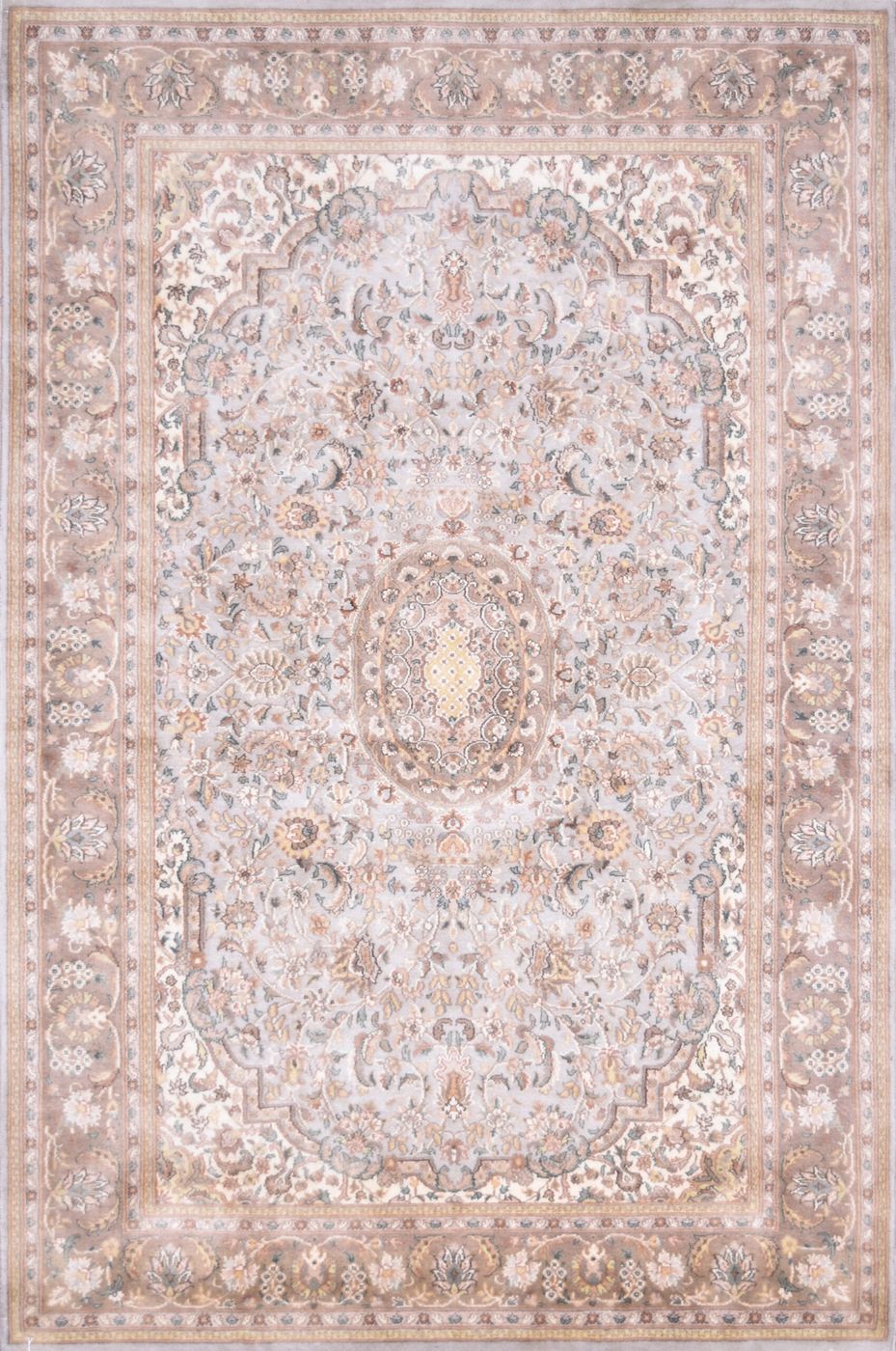 Pak Persian Tabriz Beige, 4′0″ × 6′1″