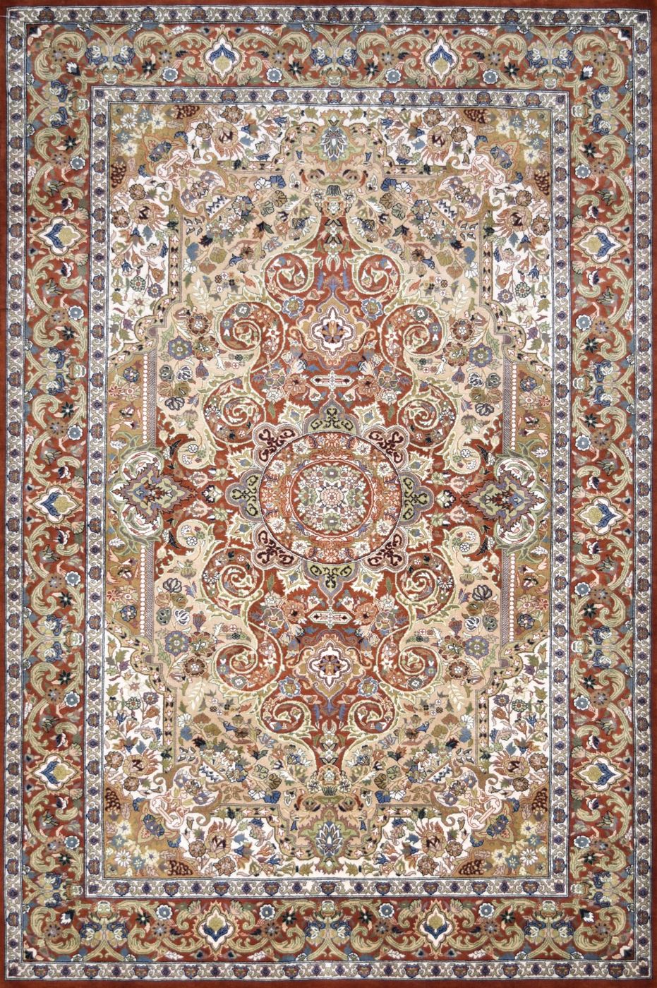 Tabriz Rust, 4′8″ × 7′1″