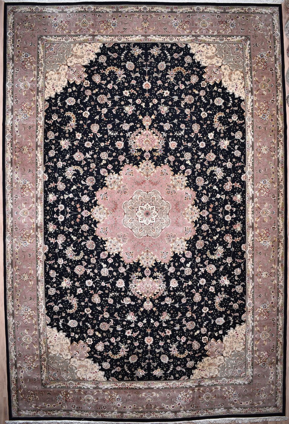 Sino Persia Tabriz GL-16-63 Black, 12′0″ × 18′0″