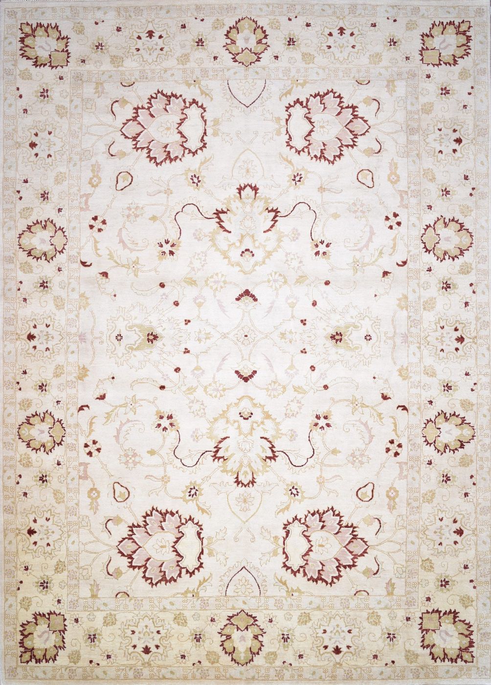 Naturale Oushak Beige, 9′11″ × 13′10″