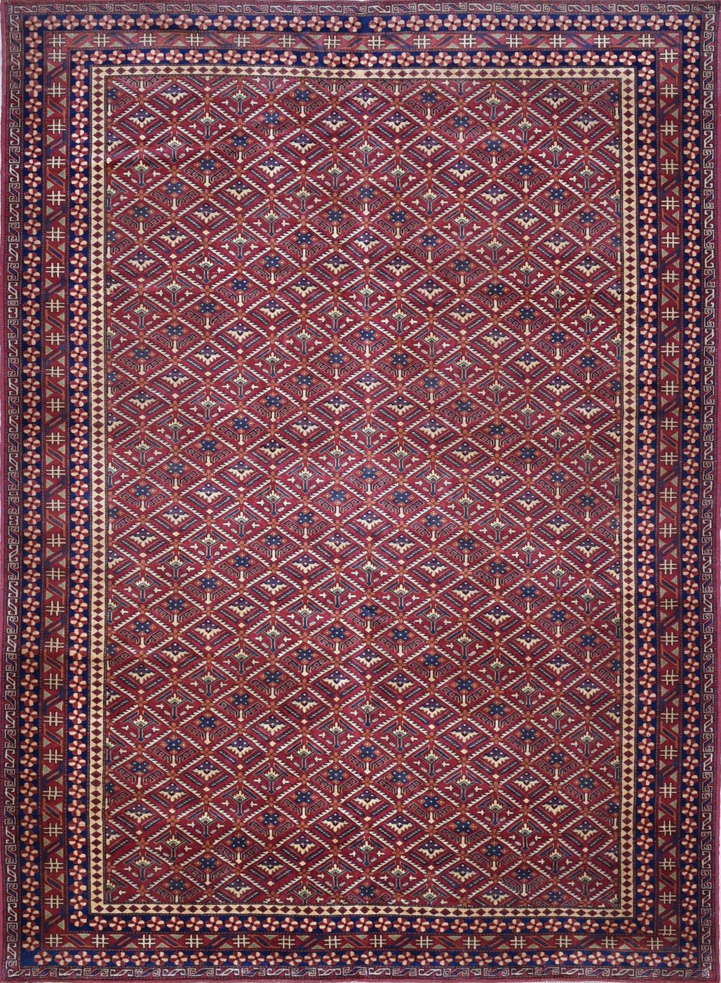 Shirvan Red, 7′1″ × 9′5″