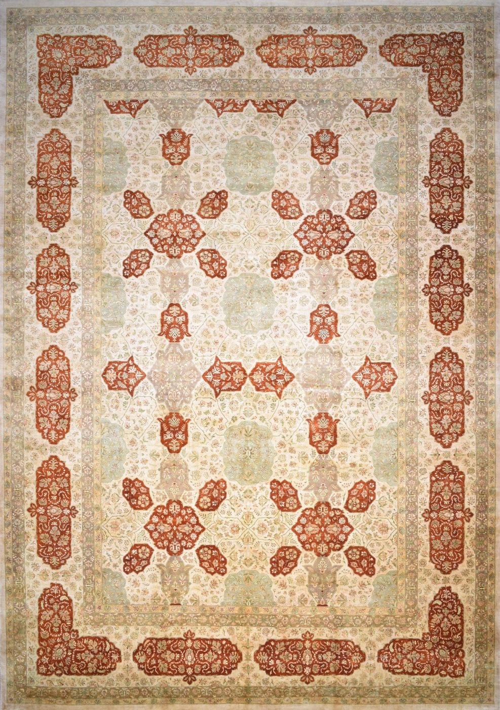 Tabriz Arshee Cream, 12′2″ × 17′4″