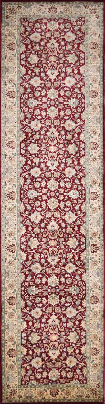 Shalimar Agra Red, 2′7″ × 10′2″