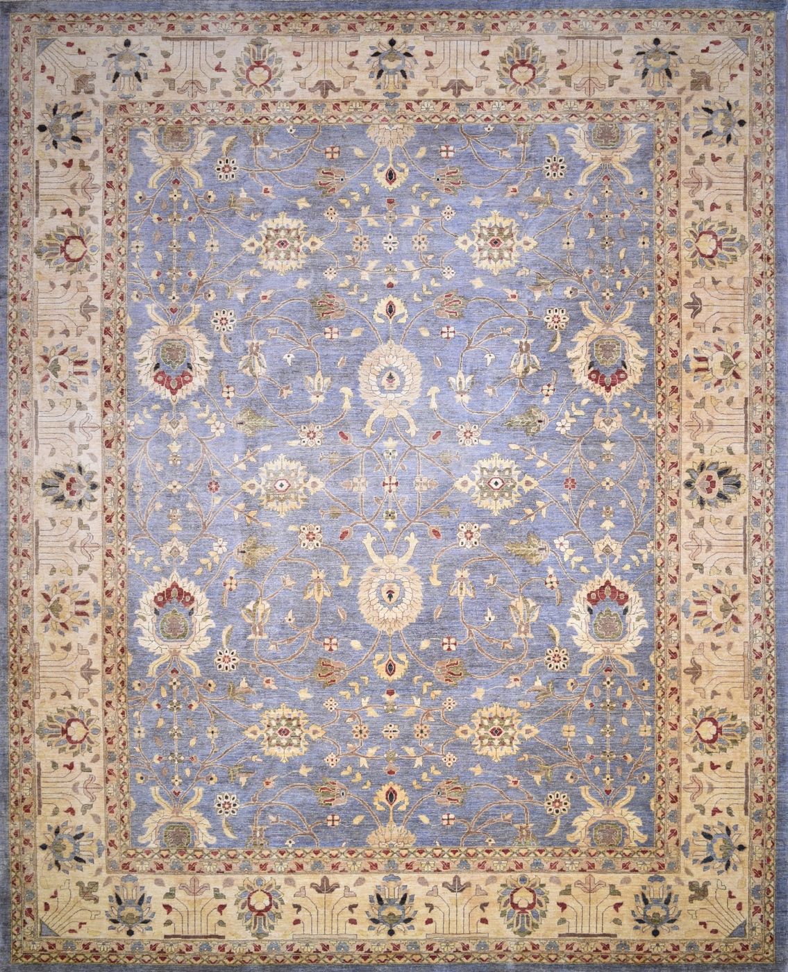 Sultanabad SRD L.Blue, 11′11″ × 14′8″