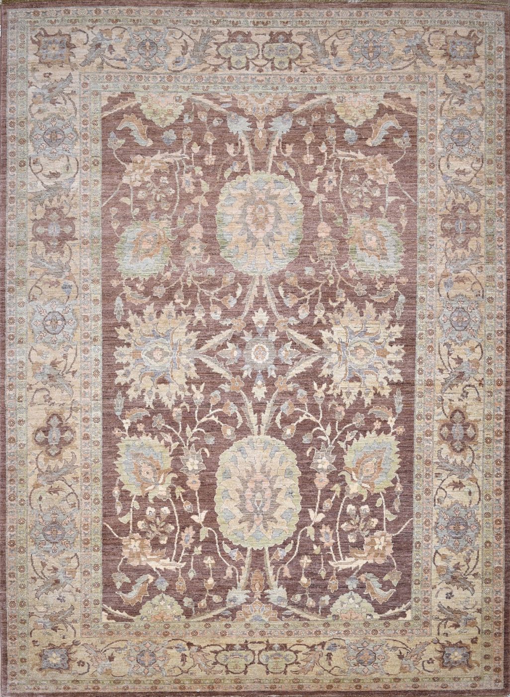 Peshawar Agra Brown, 8′1″ × 11′0″