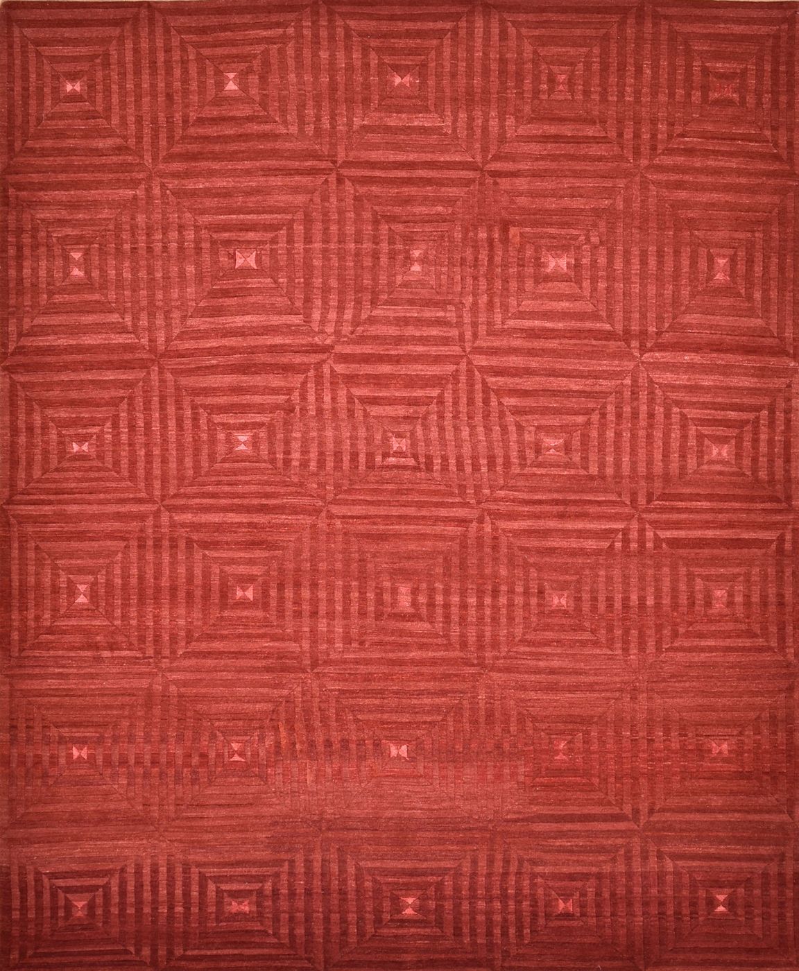 Tibetan 98/17 Red W & S, 8′2″ × 10′0″