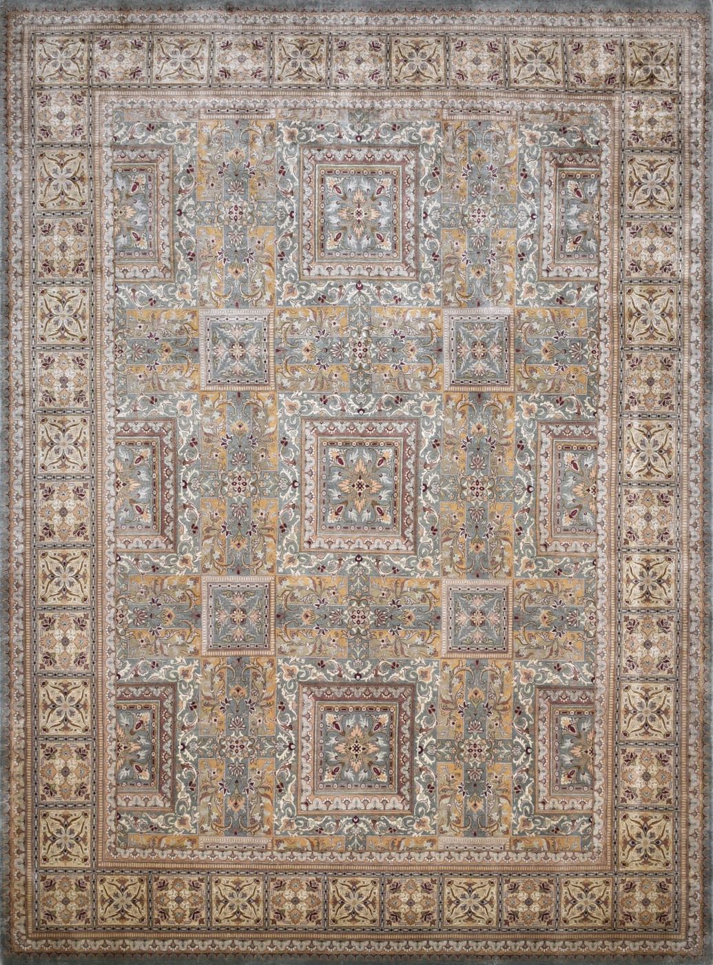 Panel Hattam Green, 7′9″ × 10′5″, from the Shalimar collection