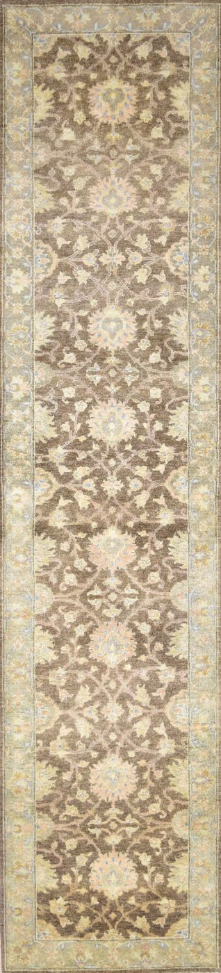 Ziegler Agra L.Brown/Beige, 2′7″ × 11′9″