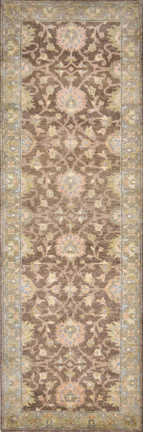 Ziegler Agra L.Brown/Beige, 2′7″ × 8′0″