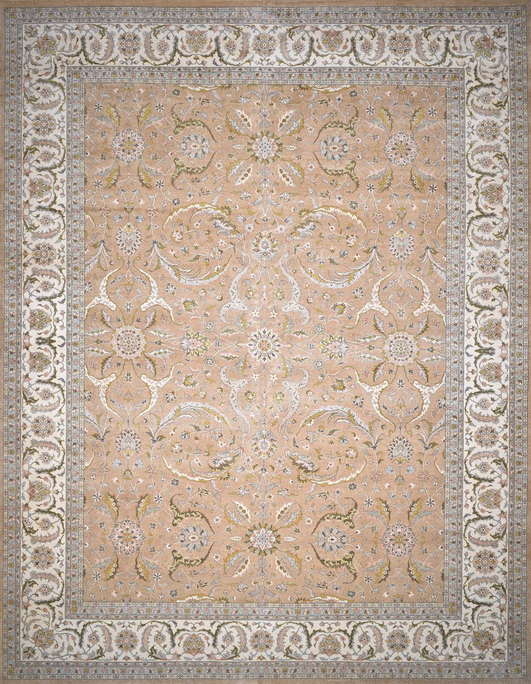 Texila Tabriz IQBAL L.Gold, 12′1″ × 15′9″