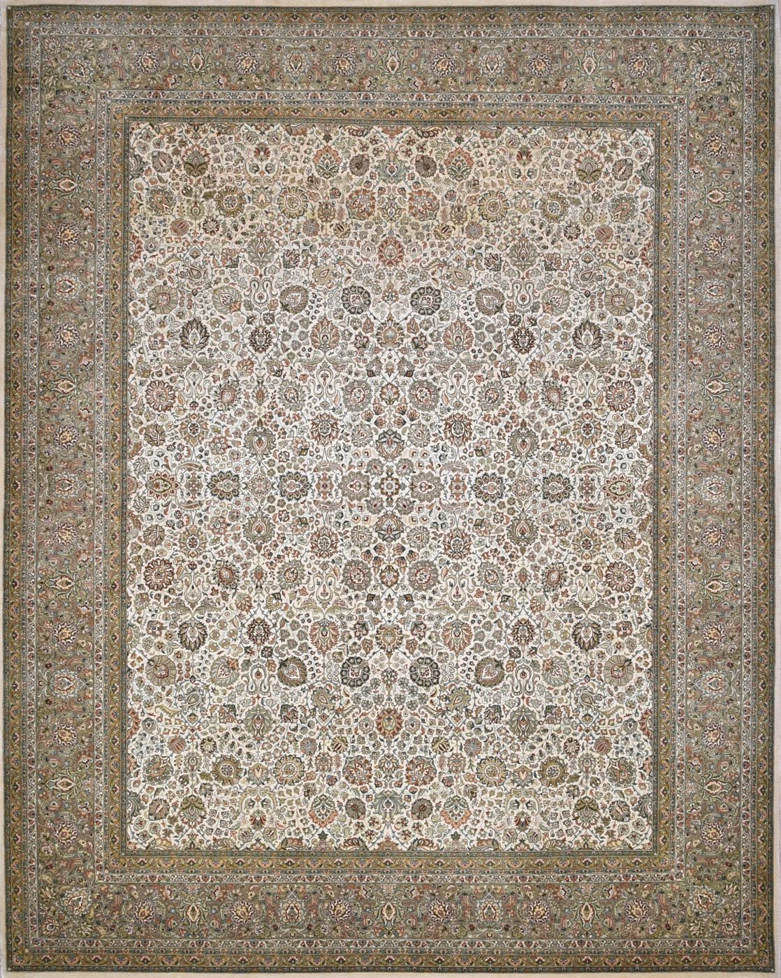 Noor Tabriz Cream, 8′2″ × 10′3″