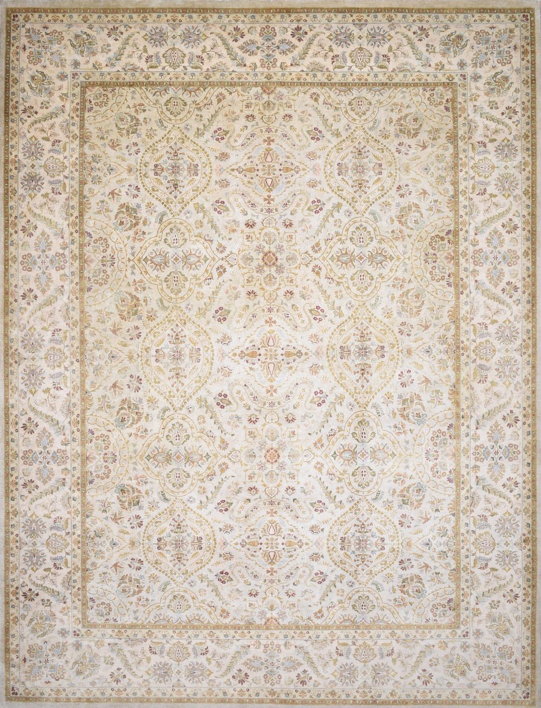 Tabriz MOJ L. Blue, 9′2″ × 12′1″, from the Shalimar collection