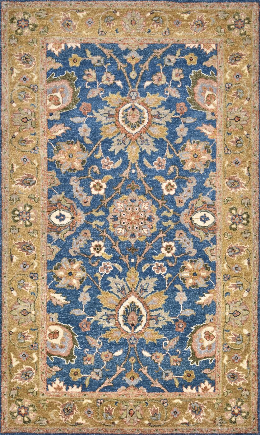 Sultanabad Sultanshah M.Blue/Gold, 3′1″ × 5′1″