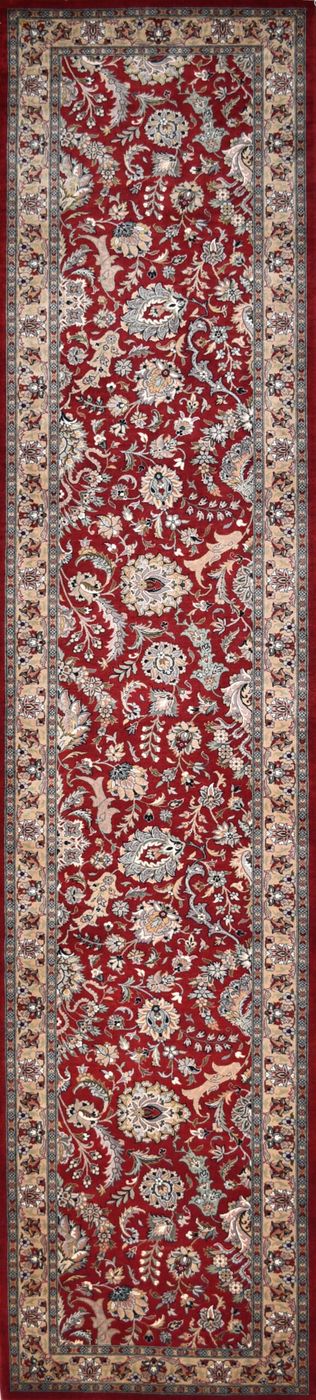 Shalimar Kashan Red/Gold, 2′7″ × 12′2″
