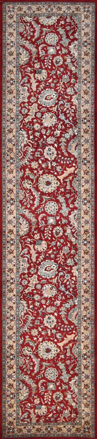 Shalimar Kashan Red/Gold, 2′7″ × 12′1″