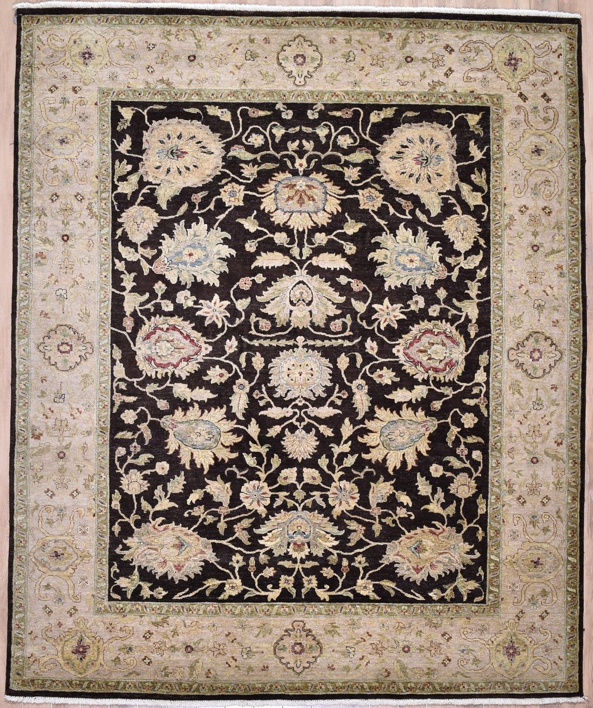 Agra Red / Beige, 8′10″ × 11′9″