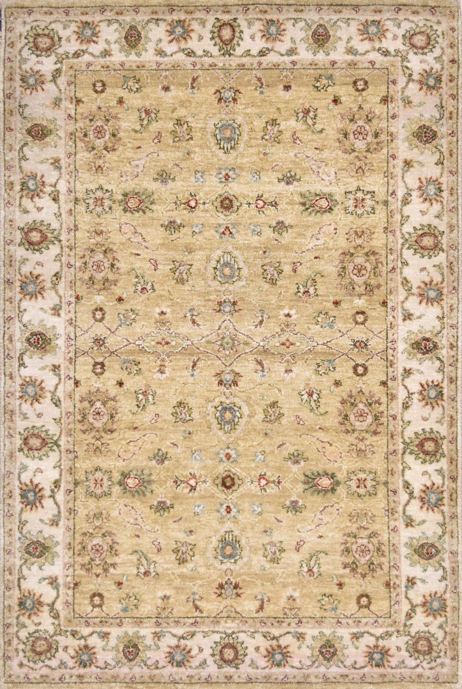 Serendipity Agra Gold/Ivory, 3′9″ × 5′8″