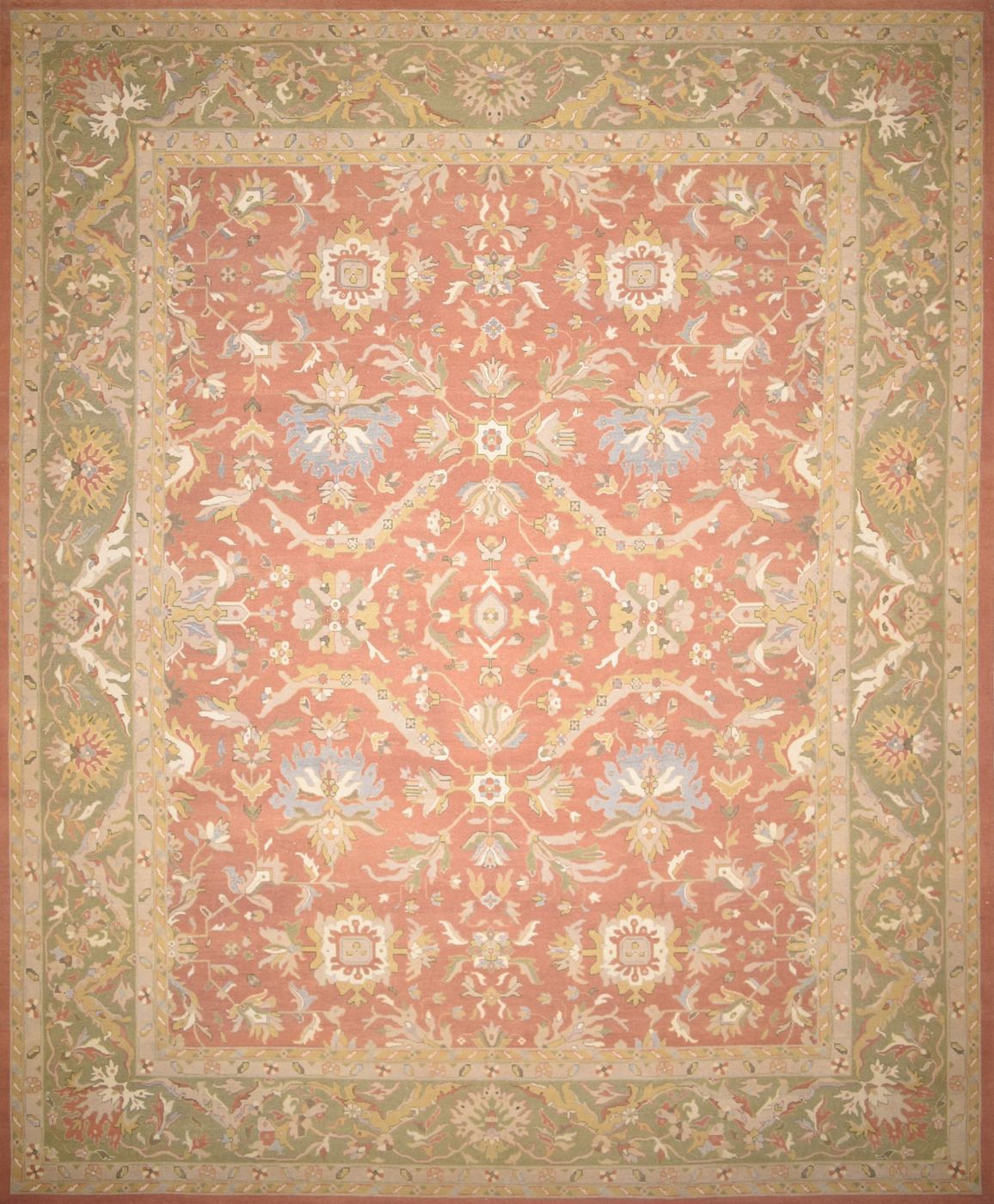 Sultanabad Rust / L.Green, 6′3″ × 9′0″