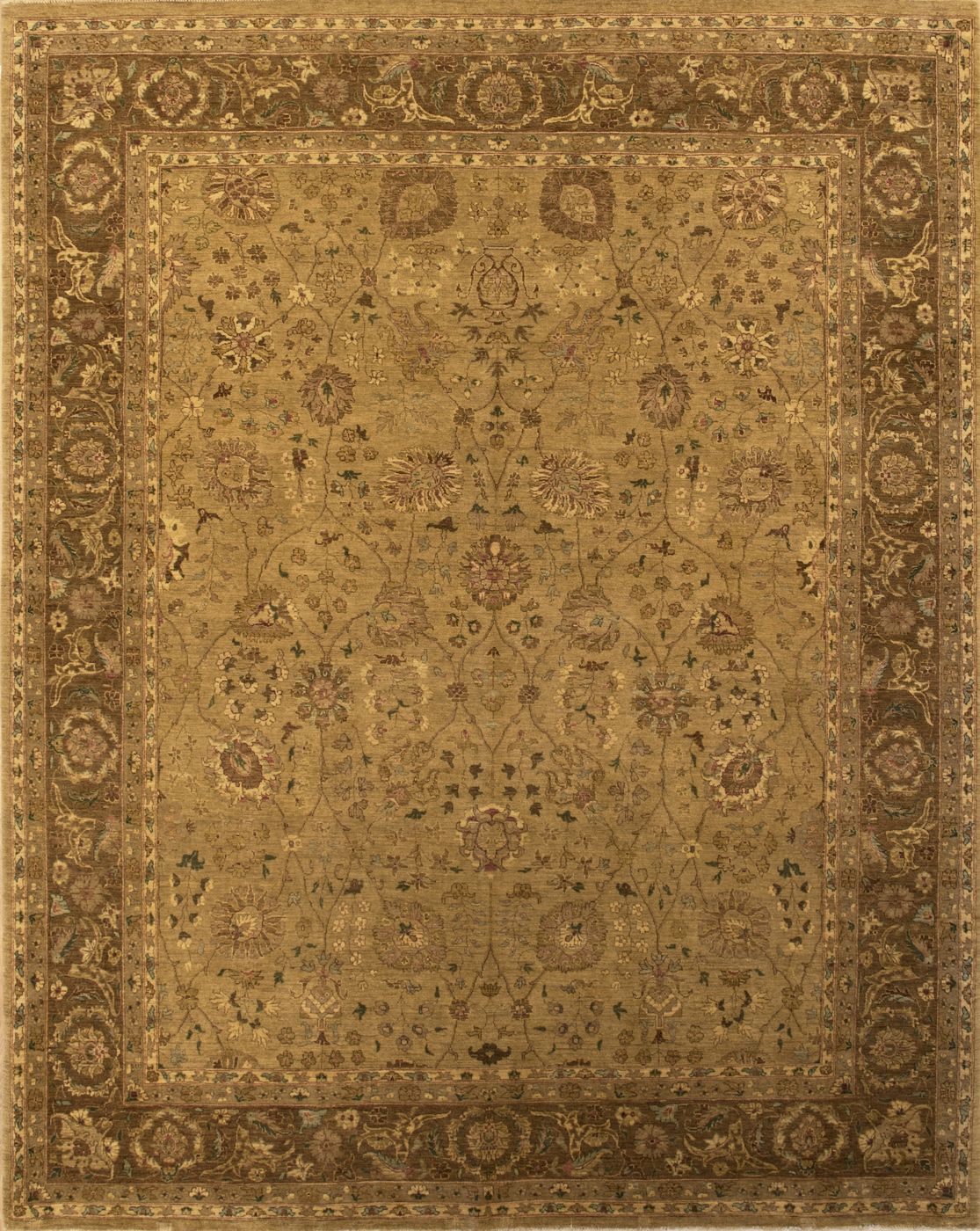 HJL TABRIZ Ivory & Beige, 7′11″ × 10′1″, from the Haji Jalili collection