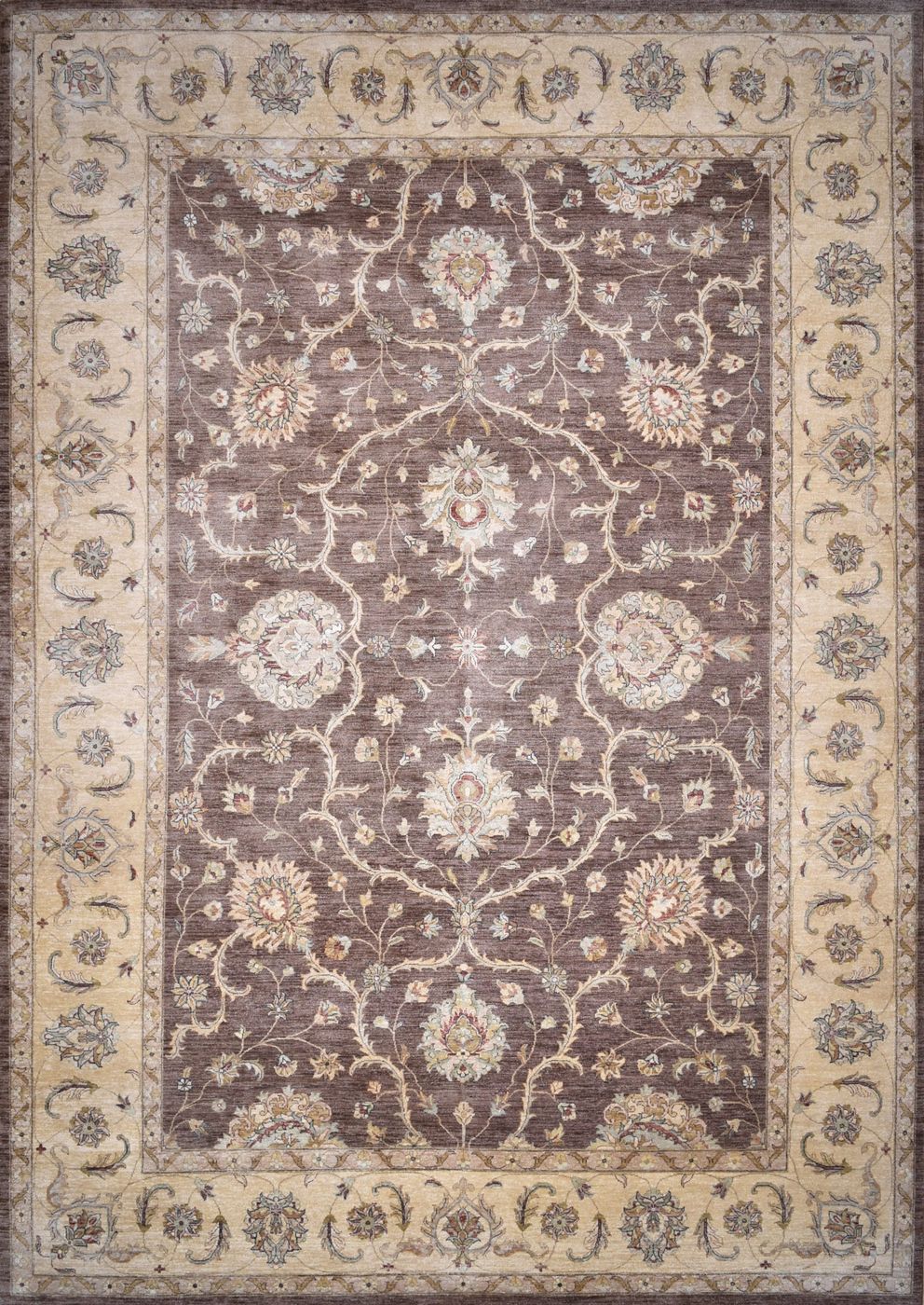 Gazni Agra Brown & L.Gold, 10′0″ × 14′3″