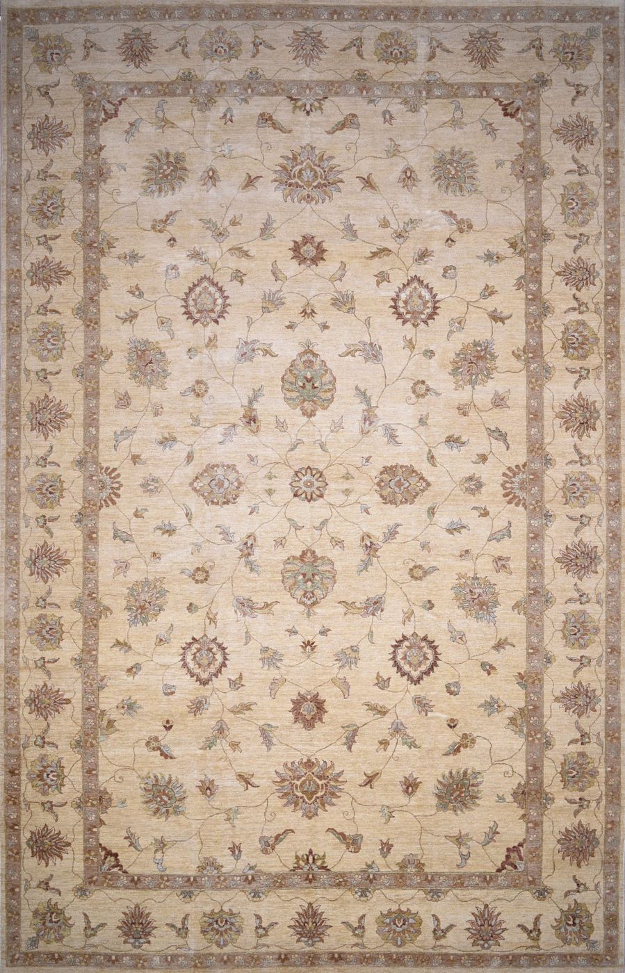 Gazni Agra Beige, 10′2″ × 16′3″