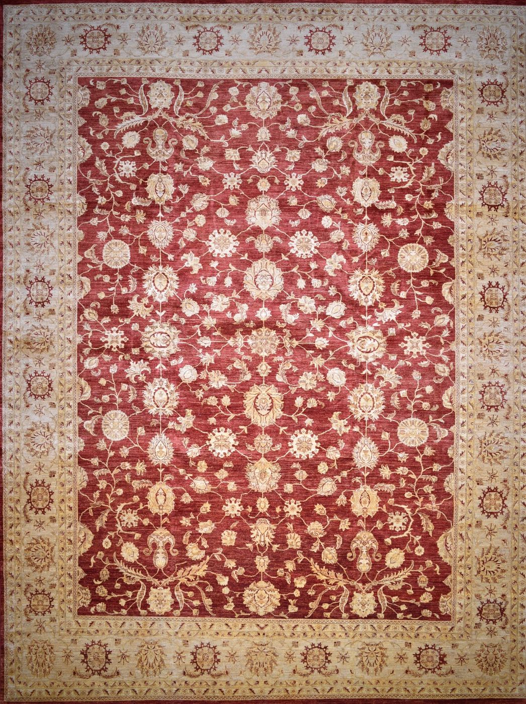 Peshawar Ziegler Red & Gold, 13′0″ × 17′2″
