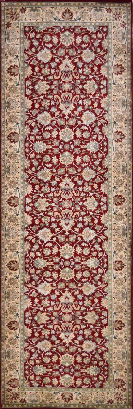 Shalimar Kashan Red/Ivory, 2′7″ × 7′11″