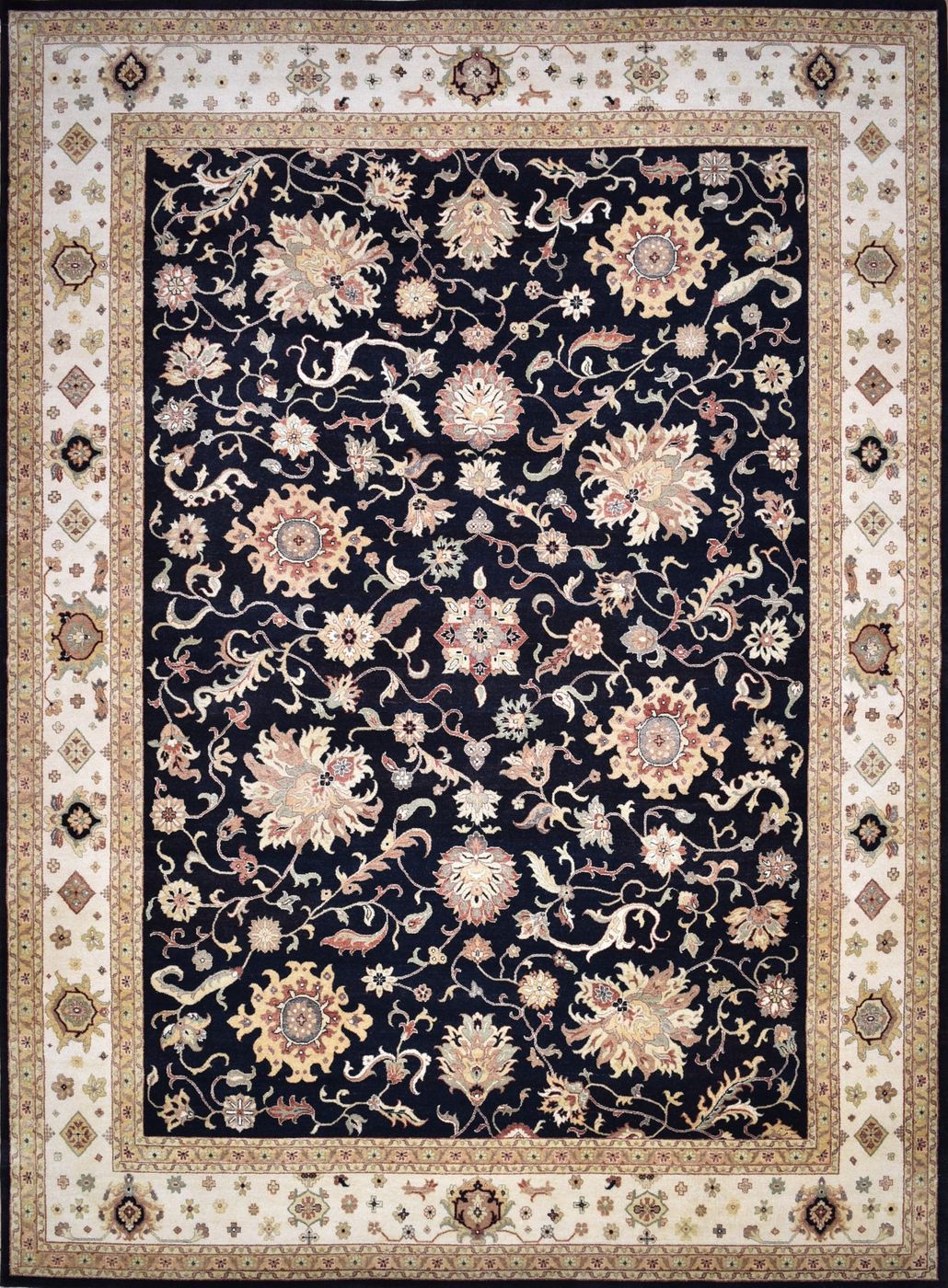 Sultanabad AMT103B Black, 10′1″ × 13′9″