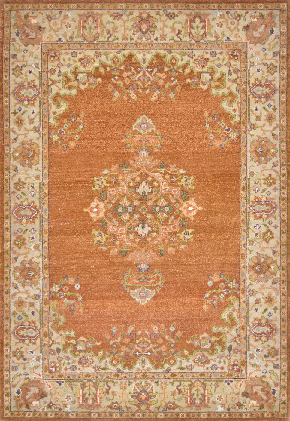 Amritsar Oushak Camel/Beige, 4′2″ × 6′0″