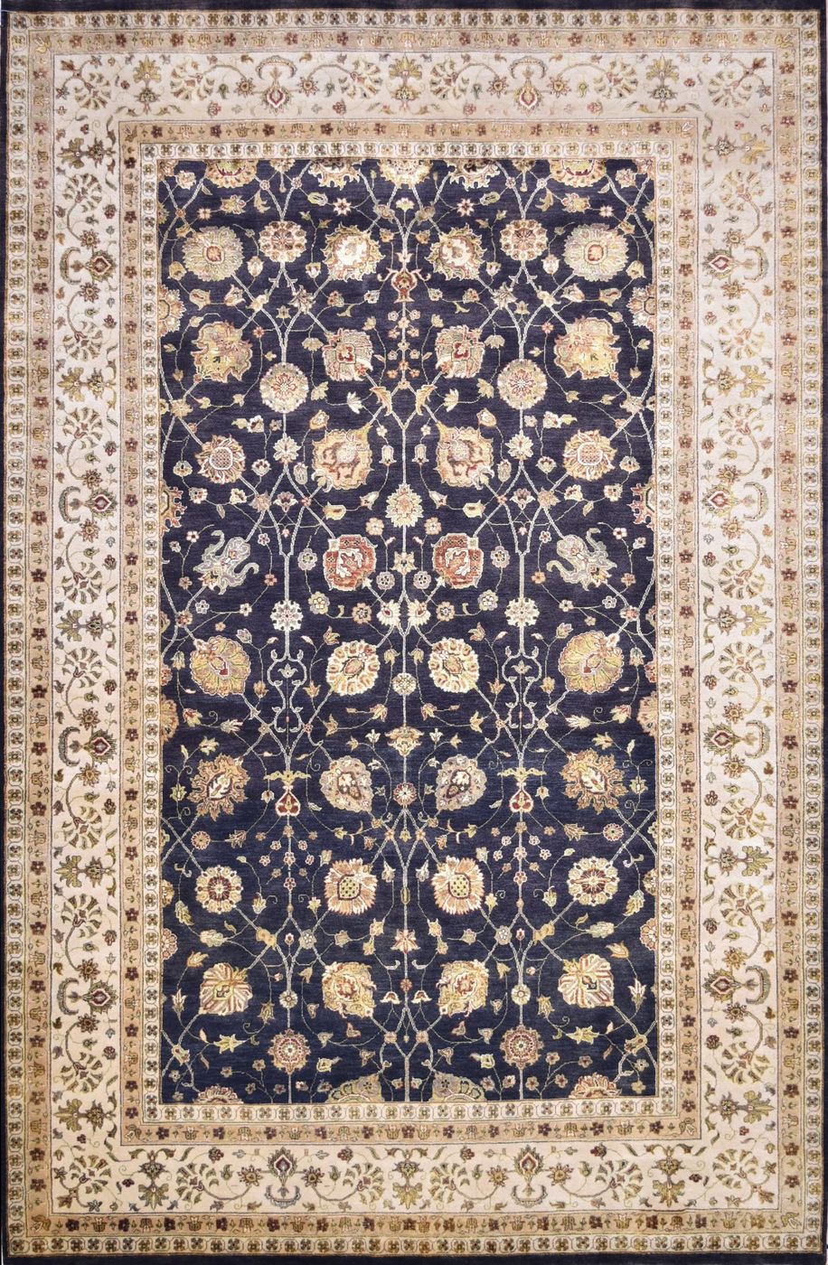 Jewel Tabriz JWL420 W & S Charcoal, 6′1″ × 9′3″