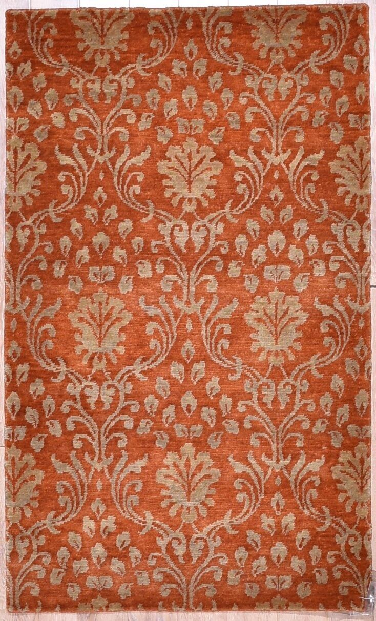 Tibetian Tangerine, 3′0″ × 4′11″
